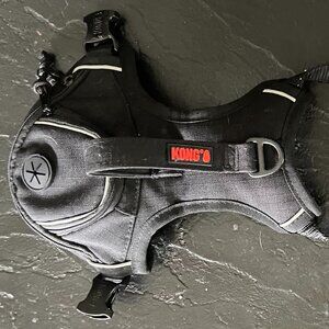 Kong reflective dog harness with zipper pocket (small)